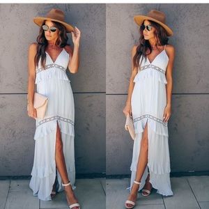 COPY - VICI Cotton Candy Harper Maxi Dress Chambr…
